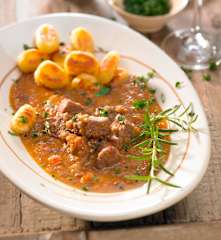 Wołowina w czerwonym winie