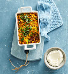 Kürbis-Hack-Auflauf