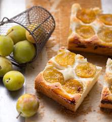 Mirabellen-Blechkuchen