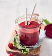 Rote-Bete-Himbeer-Booster