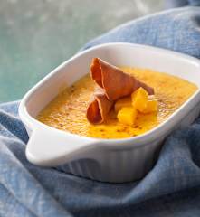 芒果烤布蕾與卡滋肉桂