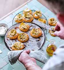 Pizzettes à l'artichaut