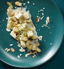 Celerové ragú s mandlemi