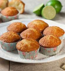 Muffin ananas e cioccolato bianco