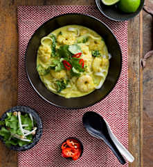 Prawn And Chicken Laksa