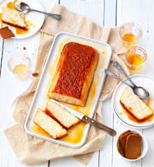 Gâteau de riz au caramel