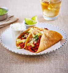 Tacos de pollo al pastor