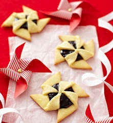 Weihnachtsräder mit Pflaumenmus