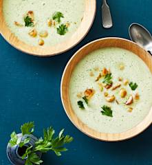 Petersilien-Rahm-Suppe