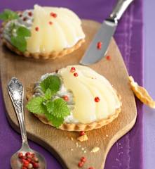 Gorgonzola-Törtchen mit Birne