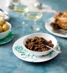 Prune and orange stuffing