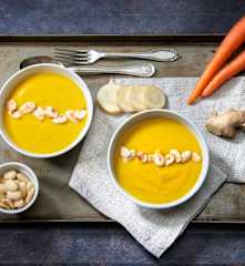 Vellutata di carote e pastinaca