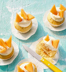 Melonen-Poke-Cupcakes