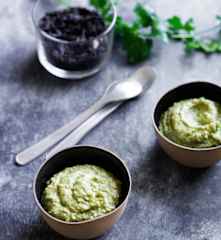 Chicken, wild rice and coriander purée (6-9 months)