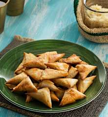 Samosas de pollo - India