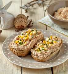 Vajíčková pomazánka s křenem