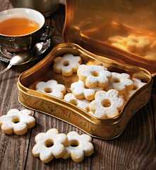 萊姆蛋香花朵餅乾