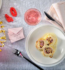 Rosette al prosciutto cotto e formaggi