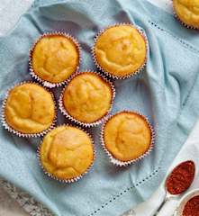 Muffin ricotta e zafferano