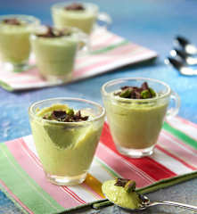 Ricotta and pistachio cheesecake