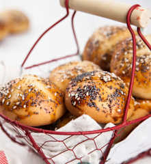 Panini da picnic ai tre gusti