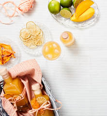 Mango-Limetten-Limes