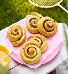 Kräuter-Bacon-Schnecken