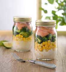 煙燻鮭魚馬鈴薯佐辣根醬沙拉