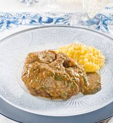 Ossobuco a la milanesa