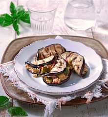 Mezzelune di melanzane e quinoa (vegan)