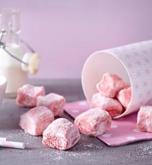 Guimauves à la fraise