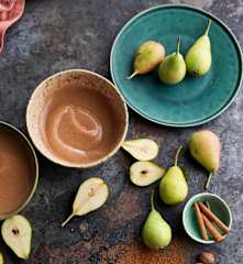 Puré de pera