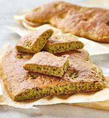 Focaccias aux herbes