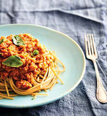 Sauce bolognaise aux lentilles