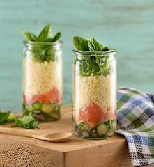 粉紅葡萄柚庫司庫司