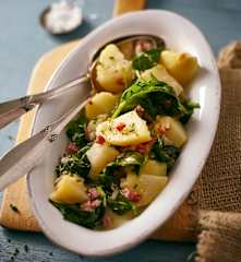 Kartoffel-Spinat-Salat