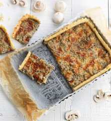 Mushroom tart