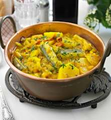 Caldeirada de enguias à moda de Aveiro