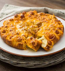 Rosca de perritos con chile