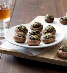 Stuffed Mushrooms with Manchego Cheese