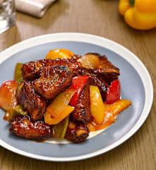 Costine di maiale in agrodolce