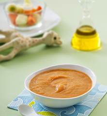 Purée z batatów, cukinii i pora (dla dzieci)