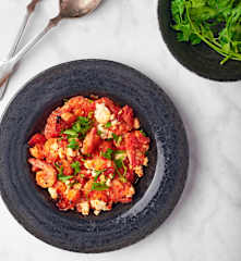 Γαρίδες σαγανάκι