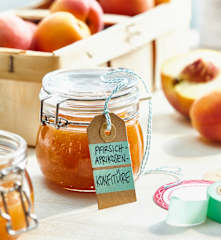 Pfirsich-Aprikosen-Konfitüre
