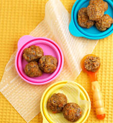 清蒸牛肉蔬菜丸子(13~18个月辅食)