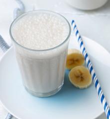 Batido de plátano y anacardos