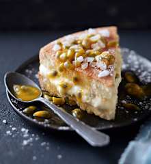 Génoise façon tropézienne aux fruits de la Passion