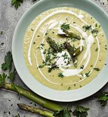 Zupa krem z zielonych szparagów
