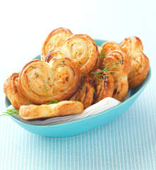 Palmiers saumon aneth