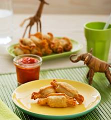 Caramelos de verdura y queso